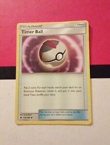 Pokémon TCG Timer Ball Sun & Moon 134/149 Regular Uncommon