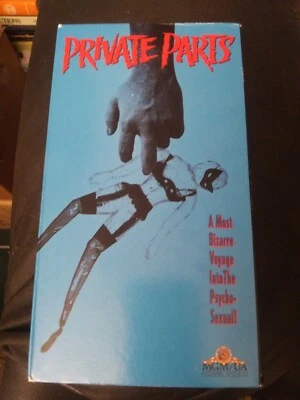 Private Parts 1972 VHS dark comedy bizarre erotic psychosexual film Paul Bartel - Image 1 of 4