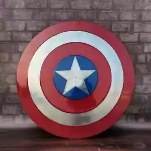 Marvel Legends Captain America 75th Anniversary Avengers Shield Alloy Metal - Picture 1 of 5