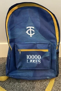 NEW Minnesota Twins City Connect Youth Zippered Backpack SGA 8-11-24 MN Pack! - Picture 1 of 5