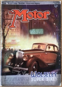 THE MOTOR Magazine 19 Nov 1935 Scottish Motor Show 12HP FLYING STANDARD TESTED - Picture 1 of 6