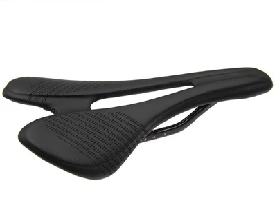 cycling road bike gravel bicycle seat - Full carbon fiber saddle only 145g - Image 1 of 4