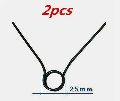2Pcs Tire Changer Machine Parts 25mm The Foot Pedal Torsional Spring For Coats - Image 1 of 2