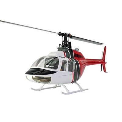 FlishRC Hubschrauber Bell 206 Jet Ranger Fire GPS 720mm RTF RC Helicopter - Bild 1 von 2
