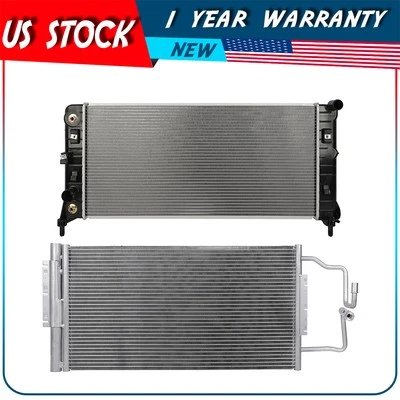 Conjunto de radiador y condensador de aire acondicionado para Chevrolet Impala 2012-2013 Foto 1 de 4