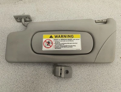 03-06 Mercedes R230 SL500 SL55 AMG Left LH Driver Side Sun Visor Shade Gray OEM Foto 1 de 4