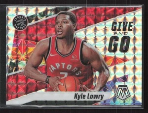 2019-20 Panini Mosaic #13 Kyle Lowry Give and Go Mosaic Toronto Raptors (E) - Picture 1 of 2