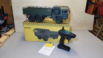 RC 1:18 Helifar Armored Militär Truck 6WD KAT WPL LKW Bundeswehr  - Bild 1 von 4