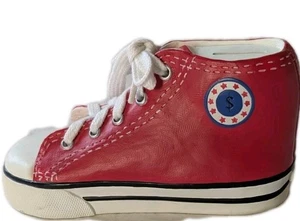 MUD PIE High-Top Red Sneaker Bank - Bild 1 von 6