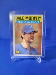 1986 Topps Baseball All-Star Dale Murphy #705 Atlanta Braves  - Picture 1 of 3