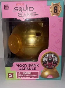 YuMe Squid Game Piggy Bank Mystery Capsule, Squid Game Blind Box Figure - Picture 1 of 2