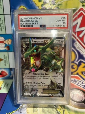 Pokémon Rayquaza EX 75/108 Roaring Skies Holo PSA 10 GEM - Image 1 of 2
