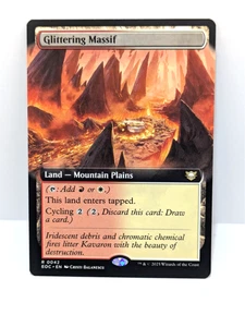 Edge Of Eternity - Glittering Massif - Land - Rare - Borderless - Eoe 042 - - Picture 1 of 2