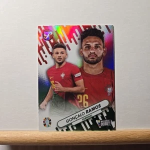 2023 Topps Pristine UEFA EURO Goncalo Ramos Fresh Faces Refractor DEBUT # FF-GR - Picture 1 of 2