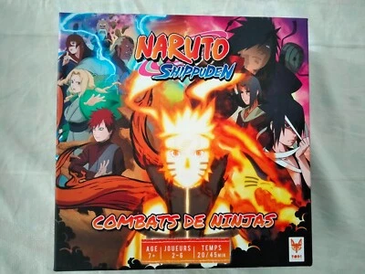 Jeu de société Naruto Shippuden : Combats de Ninjas (Topi Games 2021) - Photo 1/4