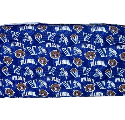 Villanova Wildcats ~ Logo Pattern College Cotton Fabric 1/4 Yard 9” X 44” - Image 1 of 4