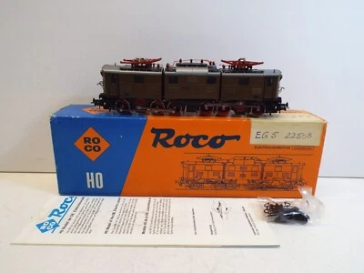 ROCO HO 04139-B CLASS BR E91 DRG IN BROWN NOS NEW BOXED (OO2743) - Image 1 of 4