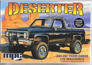 MPC 1984 GMC Pickup, 'Deserter' in 1/25 847 (Molded in Black) ST - Picture 1 of 4