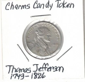 Charms Gettone Caramelle Thomas Jefferson 5 Centesimi - Foto 1 di 2