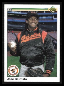 Jose Bautista 1990 Upper Deck #8  Baltimore Orioles