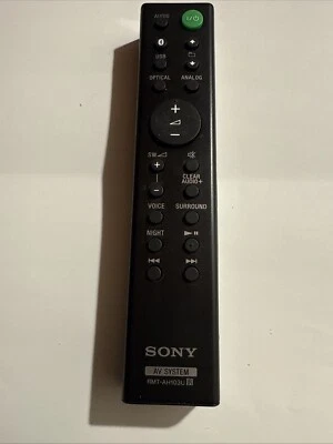 Sony Remote RMT-AH103U HTCT80 SACT80 SSWCT80 - Image 1 of 4