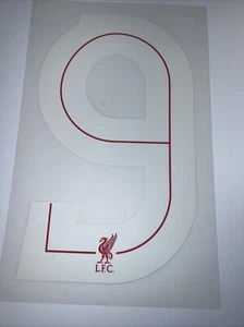Camiseta Oficial Liverpool Número 9 Con Insignia 2016/17 - Imagen 1 de 3