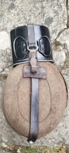 Borraccia Militare Tedesca WW2 Da 1lt In alluminio E Copertura In Feltro - Foto 1 di 15