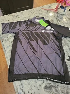 Sponeed Cycling Shirt Men’s XXL Zip w/pockets Biking NWT black+grey - Picture 1 of 22