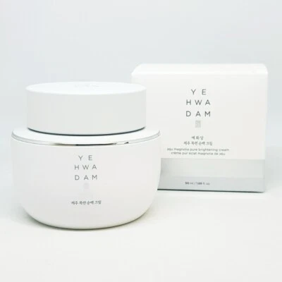 YEHWADAM Jeju Magnolia Pure Brightening Cream 50ml Anti Aging Smooth K-Beauty - Image 1 of 4