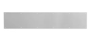 Prime Line 34-in W x 6-in H Kick Plate Satin Nickel - Picture 1 of 3