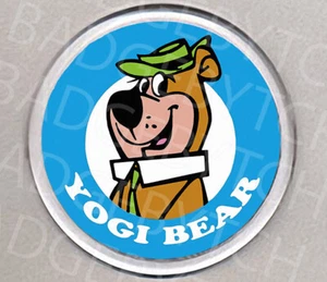 YOGI BEAR round COASTER - RETRO CLASSIC! - Foto 1 di 2