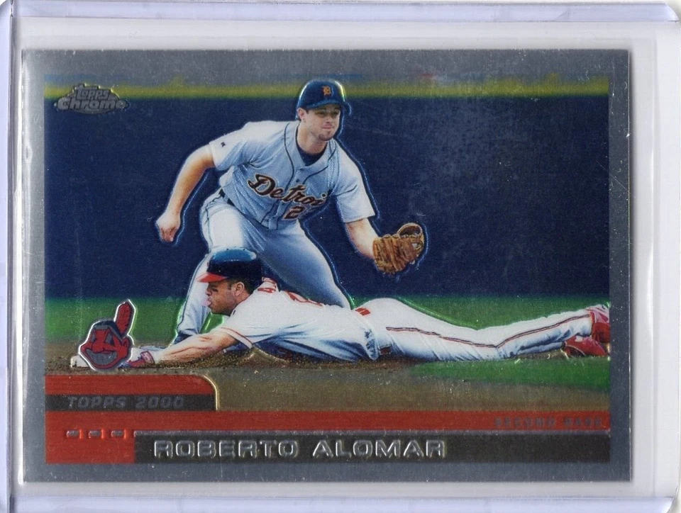 ROBERTO ALOMAR 2000 Topps Chrome #140 - INDIANS - Image 1 of 1