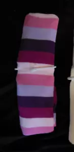 Gymboree PRETTY IN PLAUMEN gestreifte Strumpfhosen neu mit Etikett Gr. 5 6 7 Jahre - Bild 1 von 2