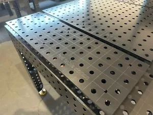 Schweißtisch Lochtisch Werkbank Tischplatte Erweiterung 600x250x8mm Premiumstahl - Bild 1 von 1