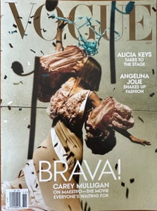 VOGUE November 2024 Alicia Keys Angelina Jolie Carey Mulligan - Picture 1 of 2