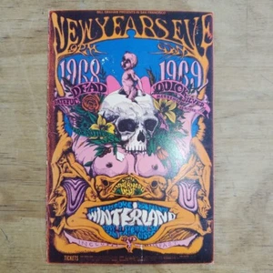 Grateful Dead BG152 New Years Eve 1968 1969 Handbill Fillmore West Winterland - Picture 1 of 10