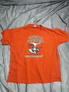 2004 Orange Cincinnati Bengals Vs Cleveland Browns Battle of Ohio Shirt XL - Picture 1 of 7