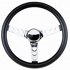 Grant 836 12.5In Chrome/Foam Steering Wheel, Classic, 12-1/2 in Diameter, 3-1/2 