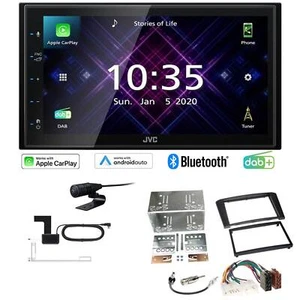 JVC Autoradio Apple CarPlay Android Auto DAB+ für Toyota Avensis 2003-2009 - Bild 1 von 8