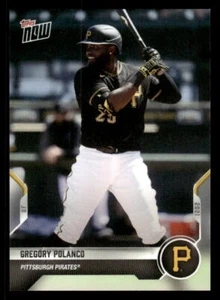 Gregory Polanco 2021  Topps Now Road to Opening Day Pittsburgh Pirates #OD-346 - Picture 1 of 2