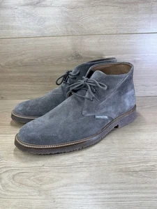 MEPHISTO Chukka Boots Men's 8 Brown Leather Suede Lace Up Shoe - Picture 1 of 11