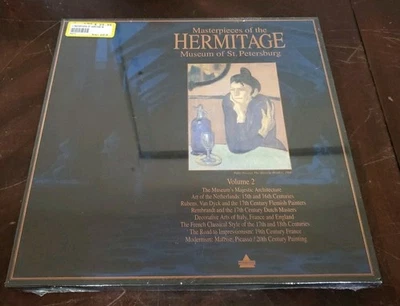 Sealed Masterpieces Hermitage Museum St. Petersburg Rare LaserDisc Set 2 W11 - Image 1 of 4
