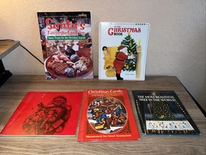 Vintage Mix Lot of 5 Christmas Booklets & Picture Books- Great Condition 1st - Foto 1 di 19