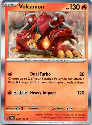 Volcanion Holo Rare SV04: Paradox Rift 022/182 NM - Image 1 of 2