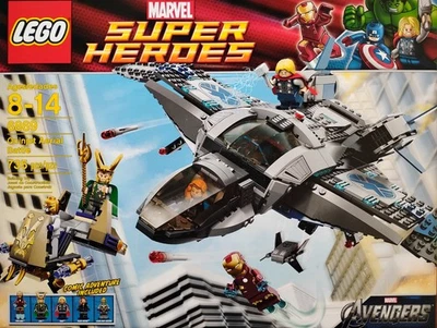 LEGO MARVEL Super Heroes - Quinjet Aerial Battle (6869) - NEW & Retired, NO BOX - Image 1 of 4