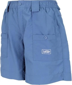 AFTCO Original Fishing Shorts Long Men's 28 Blue - Picture 1 of 1
