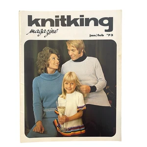 KnitKing Magazine Jan/Feb 1973 Vol 9 No 3 Vintage Knit Machine Patterns - Picture 1 of 7