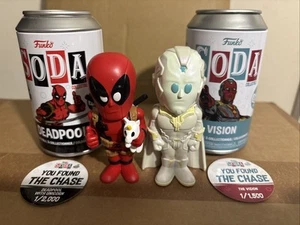 Marvel The Vision & Deadpool Chase Soda Funko Bundle - Picture 1 of 12