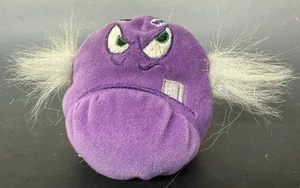 Juguete de peluche vintage de los años 90 difícil de encontrar personaje 'Bleepers' Cussin' Gus Slammer púrpura - Imagen 1 de 5