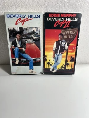 Beverly Hills Cop 1 & 2- VHS Video Tape - Eddie Murphy *Original VHS-(READ) - Image 1 of 4